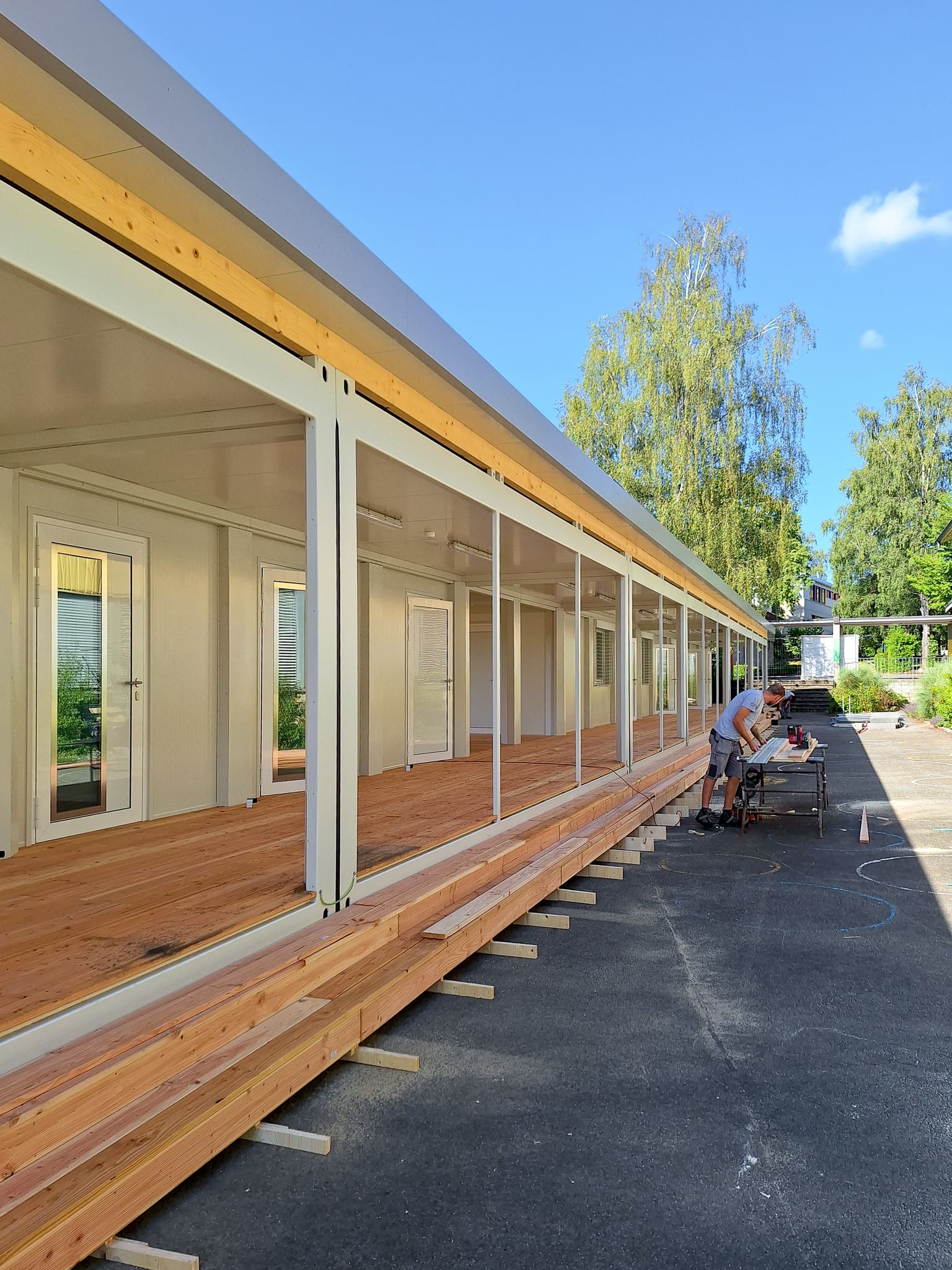 Baustellenfoto Projekt SPBK