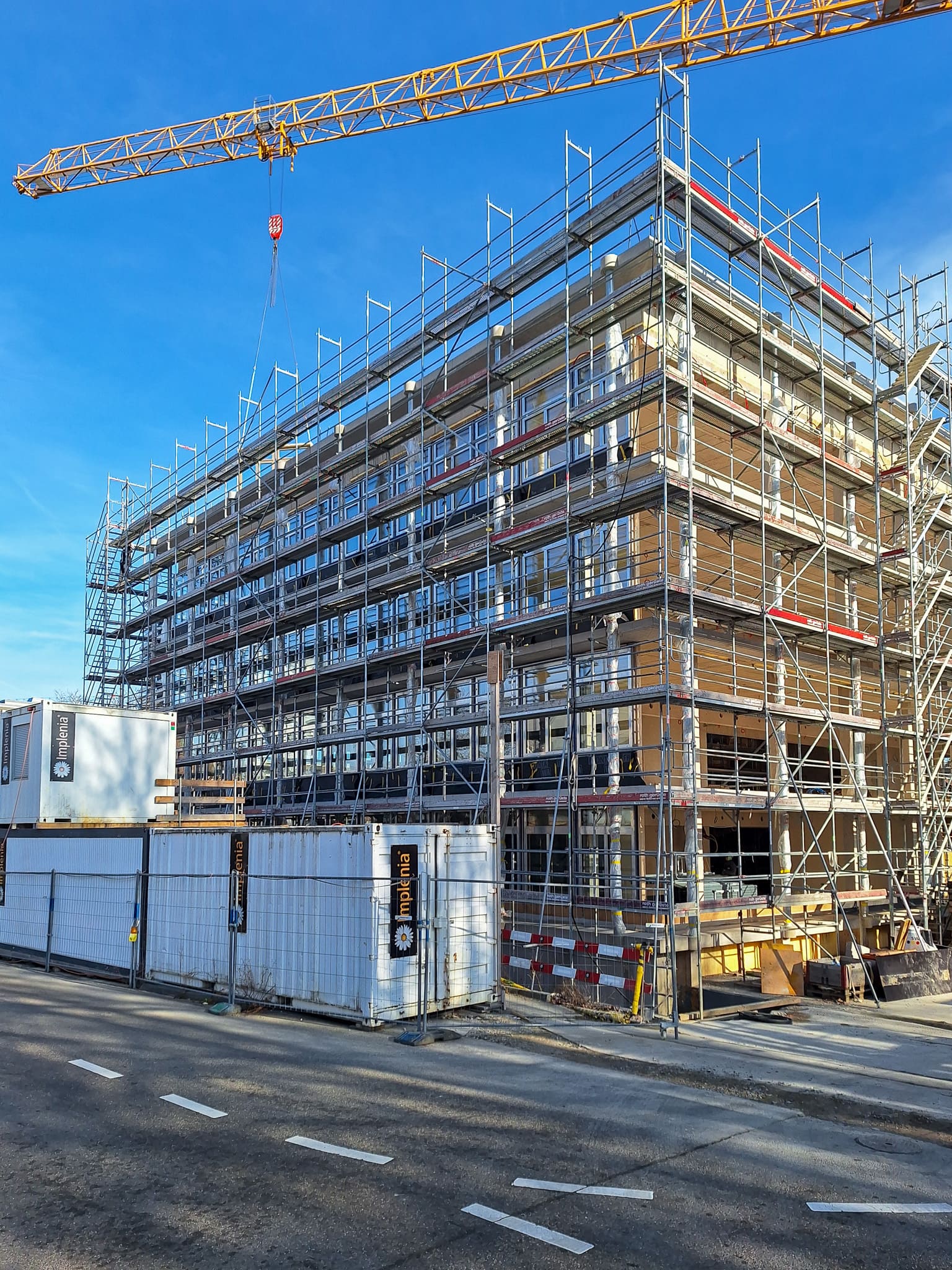 Baustellenfoto Projekt GZBP
