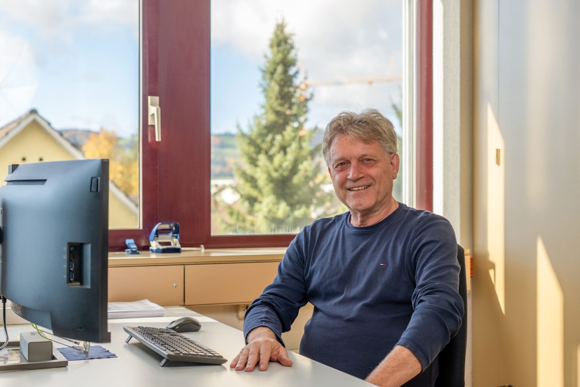 Mitarbeiter, Portrait von Manfred Beyer