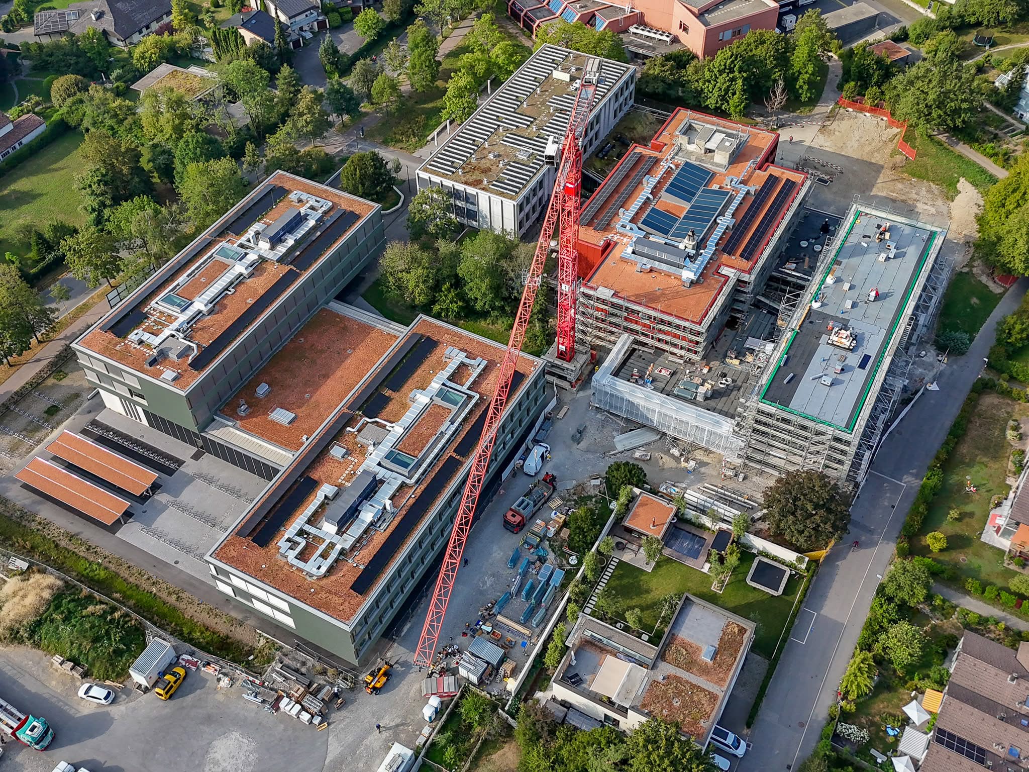 Baustellenfoto Projekt GYMT